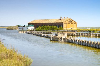 Comacchio'nın vadilerde eski balık evi