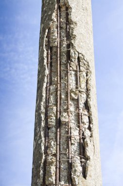 Mavi gökyüzü bakıma Devletler beton kazık