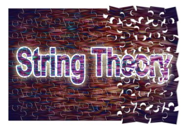String Theory çözüm için arama - jigs kavram görüntü