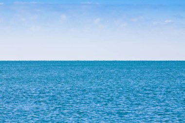 Sakin deniz arka plan - kopya alanı ile kavram görüntü