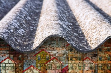 Tehlikeli asbest çatı - bir en tehlikeli malzemeler