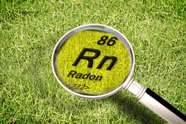 Toprak altında tehlikeli radyoaktif radon gazı - kavram i