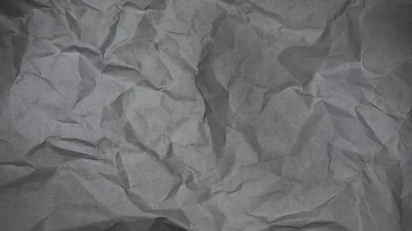 Crumpled Grey Paper Texture Background — Stock Photo, Image