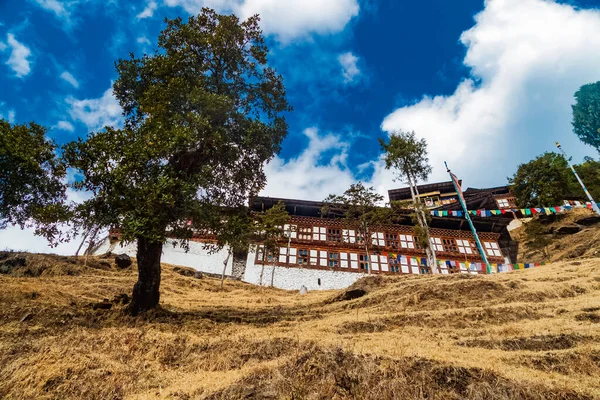 Monasterio Chagri Cheri Dorjeden Famoso Monasterio Budista Cerca Capital Thimphu —  Fotos de Stock