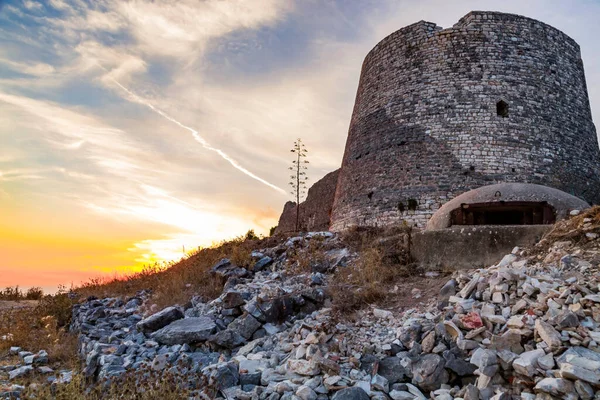 Close One Countless Military Concrete Bunkers Pillboxes Southern Albania Built — Stock Photo, Image