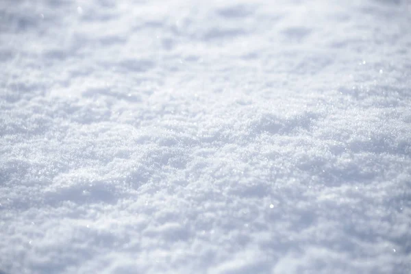 Achtergrond Van Sprankelende Verse Sneeuw Textuur — Stockfoto