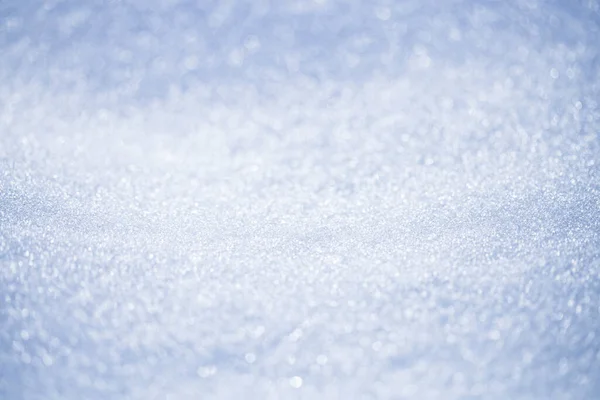 Primer Plano Macro Fotografía Textura Nieve Blanca Brillante Con Tono —  Fotos de Stock