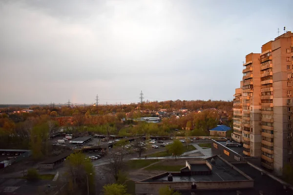 Blick Auf Die Stadt — Stockfoto