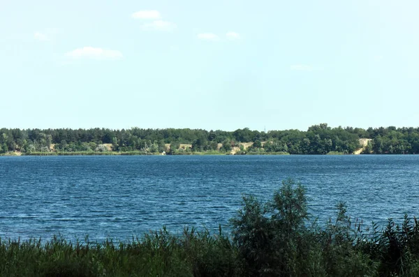 Landscape Lake Blue Sky — Stock Photo, Image