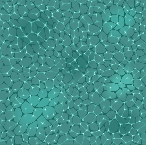 深绿色海水模式 — 图库矢量图片