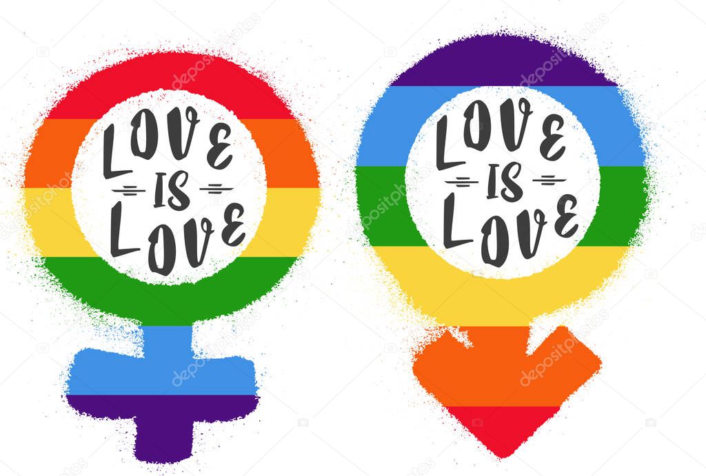 Gay rights symbols