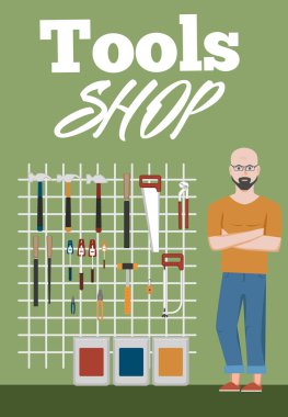 Araçlar Dükkanı afiş enstrümanlar ile