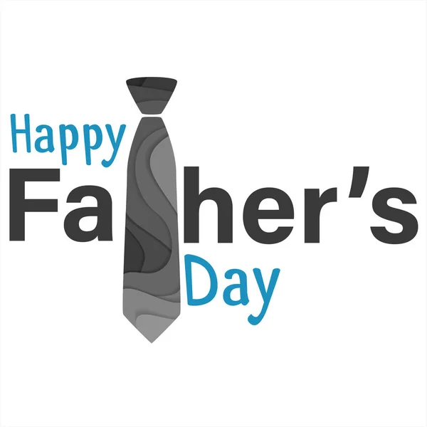 Happy fathers day greeting card.