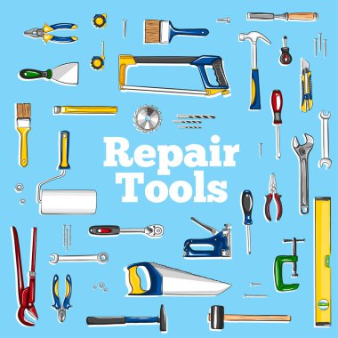 Çizgi film tarzında ayarlanmış araç simgelerini onar.