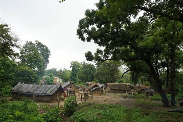 Almora India September 2020 Indian Rural Village Uttrakhand Mud Huts — Stock Photo, Image