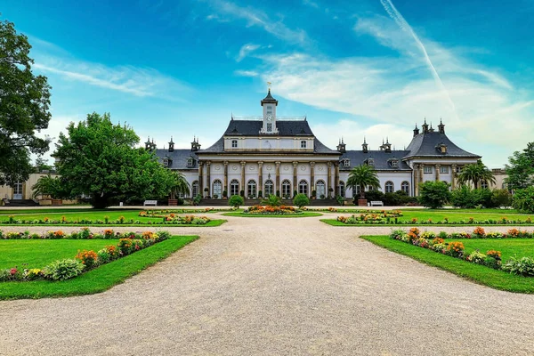 Novo Palácio Pillnitz Castle Perto Dresden Alemanha Europa — Fotografia de Stock