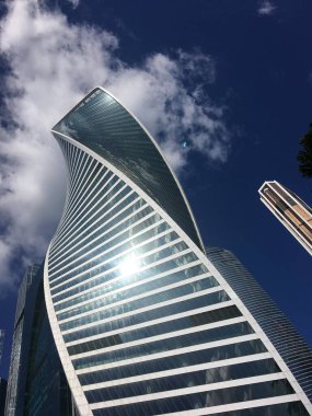 Moskova. Moskova 'da mimari ve binalar.