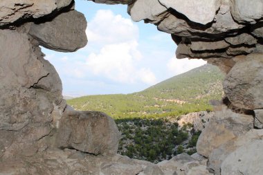 Yunanistan. Rodos adası. Yunanistan Kültürü. Yunanistan 'ın manzarası ve doğası.