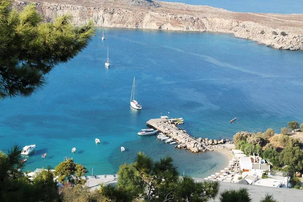 Grecia Isla Rodas Cultura Grecia Lugares Interés Naturaleza Grecia — Foto de Stock