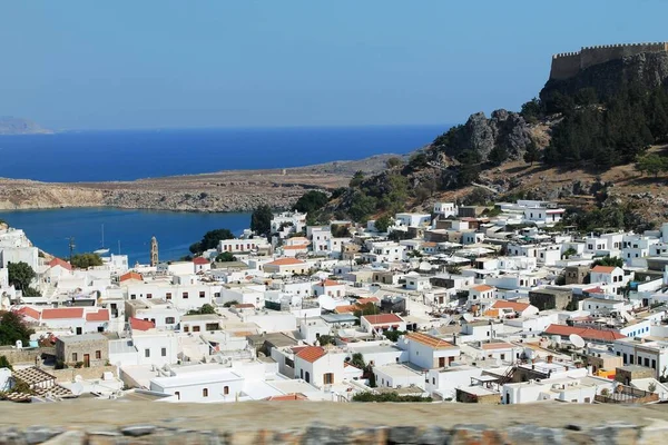 Griekenland Het Eiland Rhodos Cultuur Van Griekenland Bezienswaardigheden Aard Van — Stockfoto