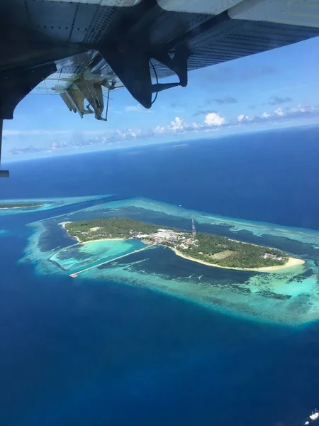 Malediven Schoonheid Van Malediven Eilanden Aard Van Malediven Stockfoto