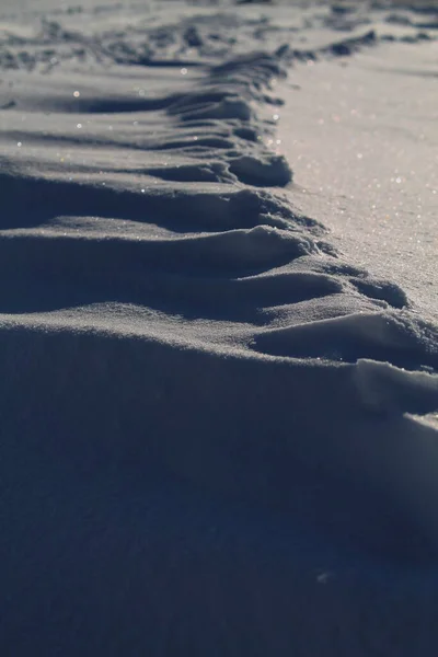Inverno Neve Inverno Russo Freddo Gelo Cielo Blu Gubakha — Foto Stock