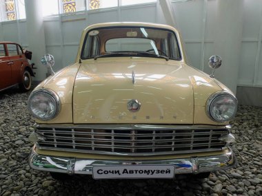 - Araba. Spor araba. Retro araba. Otomobil Müzesi.