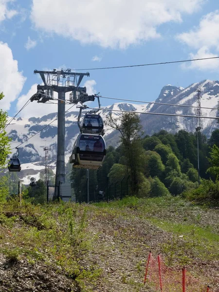 Ciudad Sochi Rusia Mar Cultura Rusia Lugares Interés Naturaleza Sochi — Foto de Stock