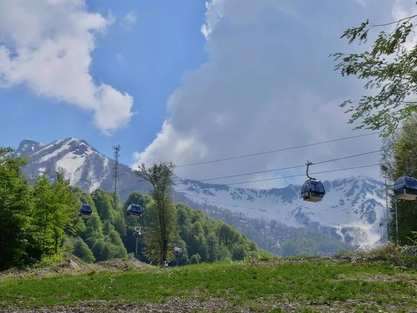 Ciudad Sochi Rusia Mar Cultura Rusia Lugares Interés Naturaleza Sochi — Foto de Stock