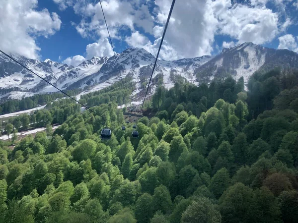 Ciudad Sochi Rusia Mar Cultura Rusia Lugares Interés Naturaleza Sochi — Foto de Stock