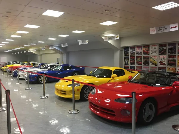 スポーツカー レトロカー 自動車博物館 — ストック写真