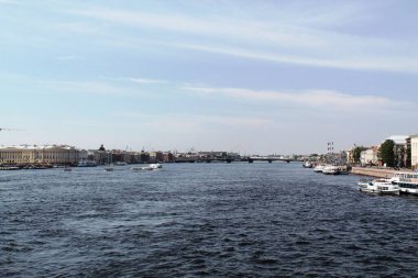 Saint Petersburg şehri. - Rusya. Rusya tarihi. Rusya kültürü. Aziz PETERSBURG 'un manzarası ve doğası. Peterhof..