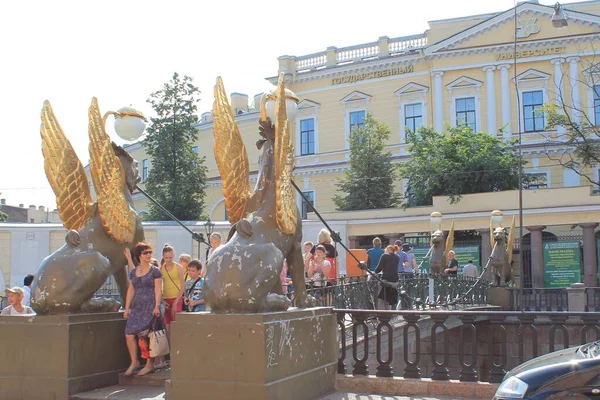 Staden Sankt Petersburg Ryssland Rysslands Historia Rysslands Kultur Sevärdheter Och — Stockfoto