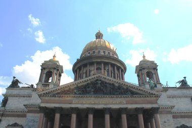 Saint Petersburg şehri. - Rusya. Rusya tarihi. Rusya kültürü. Aziz PETERSBURG 'un manzarası ve doğası. Peterhof..