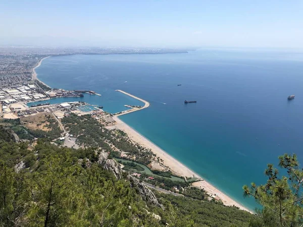 Hindi Türk Kültürü Türkiye Nin Manzarası Doğası Deniz Güneşi Avuçlar — Stok fotoğraf