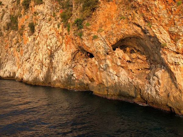Pavo Cultura Turca Lugares Interés Naturaleza Turquía Mar Sol Palmeras —  Fotos de Stock