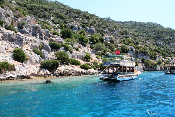 Türkei Türkische Kultur Sehenswürdigkeiten Und Natur Der Türkei Meer Die — Stockfoto