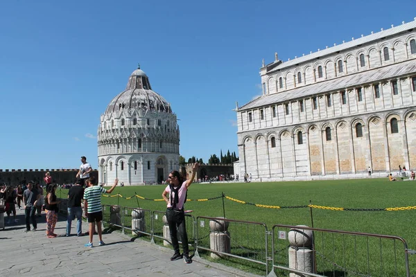 Pisa Olaszország Olaszország Kultúrája Látnivalók Természet Olaszország Tenger Nap — Stock Fotó