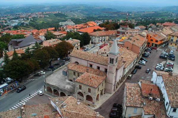 San Marino Italia Cultura Italia Attrazioni Natura Italia Sole — Foto Stock