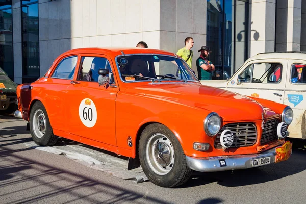 Ufa, russland, 22. juni 2019: die 7. peking to paris motor challenge. Volvo 121 ist ein großes schwedisches Familienauto 1969 — Stockfoto