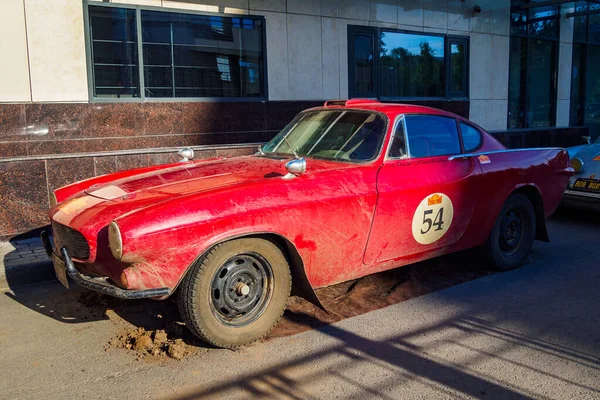 Vista Lateral Volvo P1800S Carro Desportivo Sueco 1968 7Th Peking — Fotografia de Stock