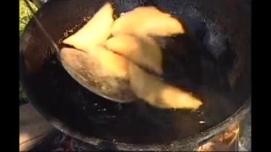 holiday.celebration.are doing.tasty.chebureks.dish.meal.