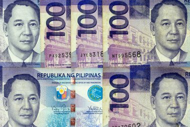 Para birimi banknotları çeşitli değerlerde Filipinler pesosuna yayıldı