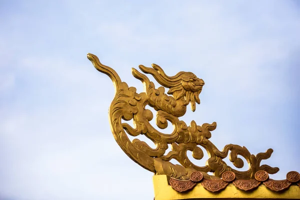 Temple Bouddhiste Chinois Toit Supasarnrangsan Road Hat Yai Songkhla Thaïlande — Photo