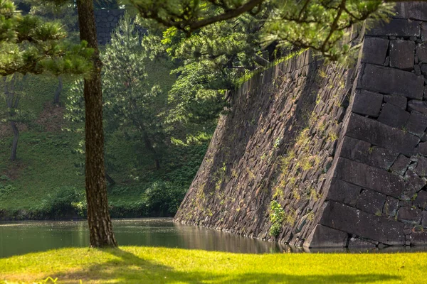 Belle Captivante Vue Depuis Les Jardins Palais Impérial Tokyo Japon — Photo