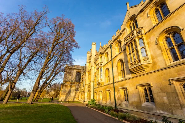University Cambridge Collegiate Research University Cambridge United Kingdom Founded 1209 — Stock Photo, Image