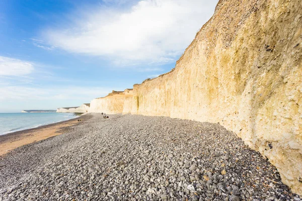 Seven Sisters Series Chalk Cliffs English Channel — Stock Photo, Image