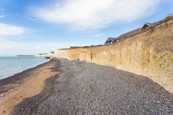 Seven Sisters Series Chalk Cliffs English Channel — Stock Photo, Image