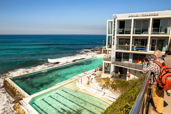 Bondi Beach Sydney Australia New South Wales Sonnigen Mittag — Stockfoto