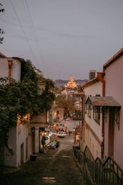 Eski Tiflis manzarası 
